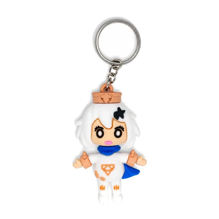 Butter Yellow Beauty Cup — the free premium keychain included in every pack