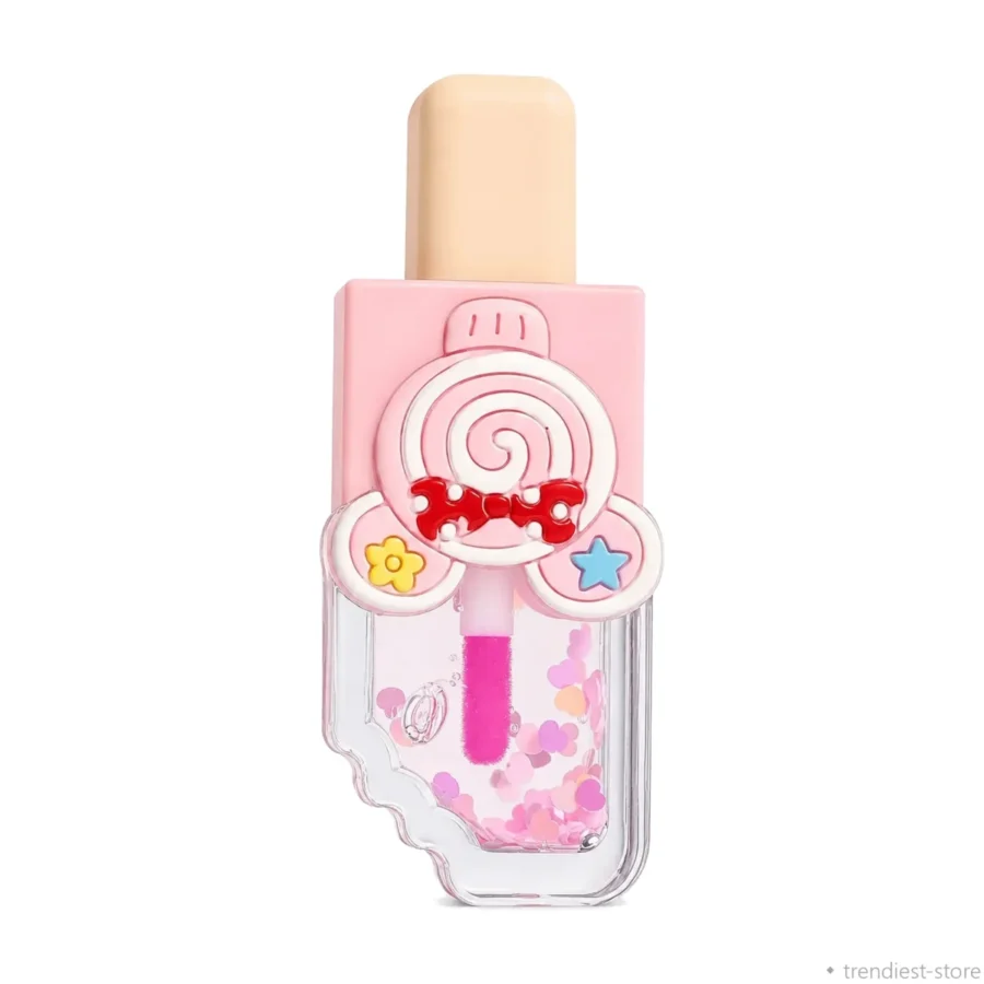 Candy Glam Beauty Kit – 5 Piece Lip Tint, Lip Oil, Blush Stick & Hair Claw Clip Gift Set