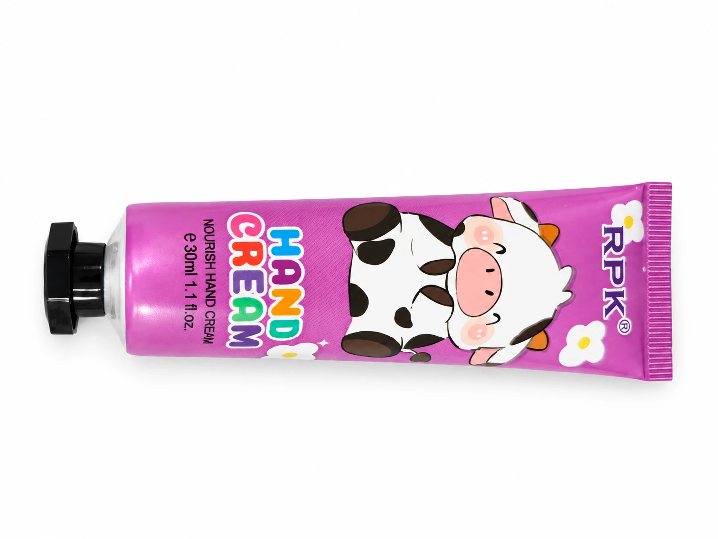 Cow Hand Cream 30ml – Nourishing Cartoon Hand Cream in a Purple Tube