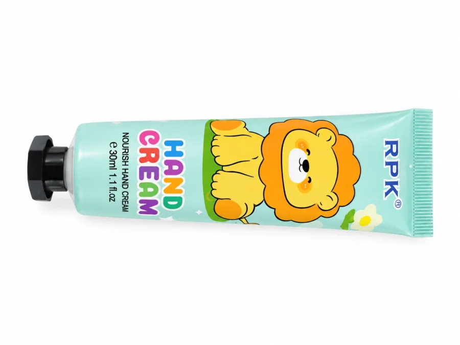 Lion Hand Cream 30ml – Nourishing Cartoon Hand Cream in a Mint Tube