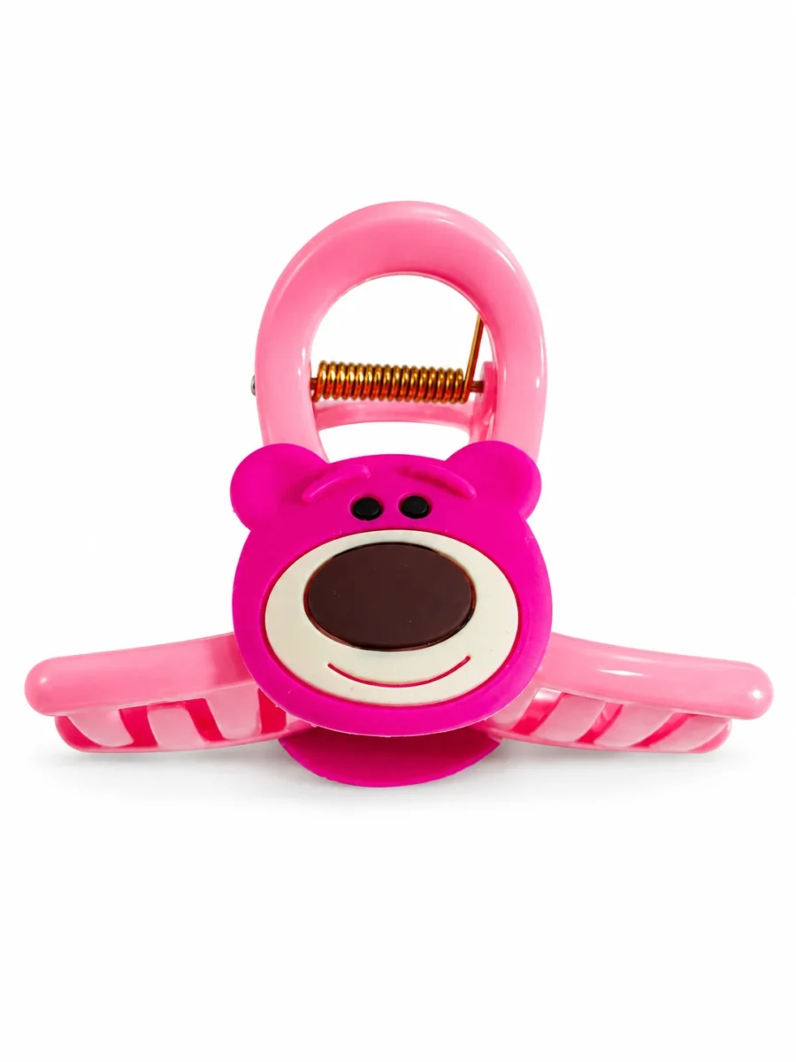 Purple Jester Bunny Claw Clip – 3D Character Banana Jaw Hair Clip