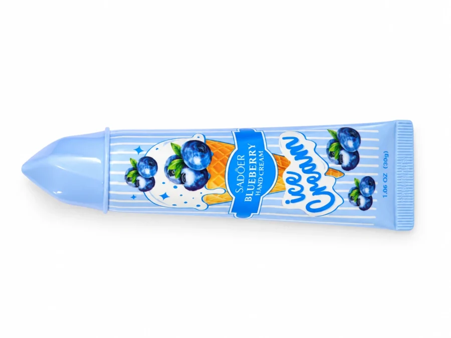 Blueberry Ice Cream Hand Cream 30g – Scented Hand Cream with Niacinamide