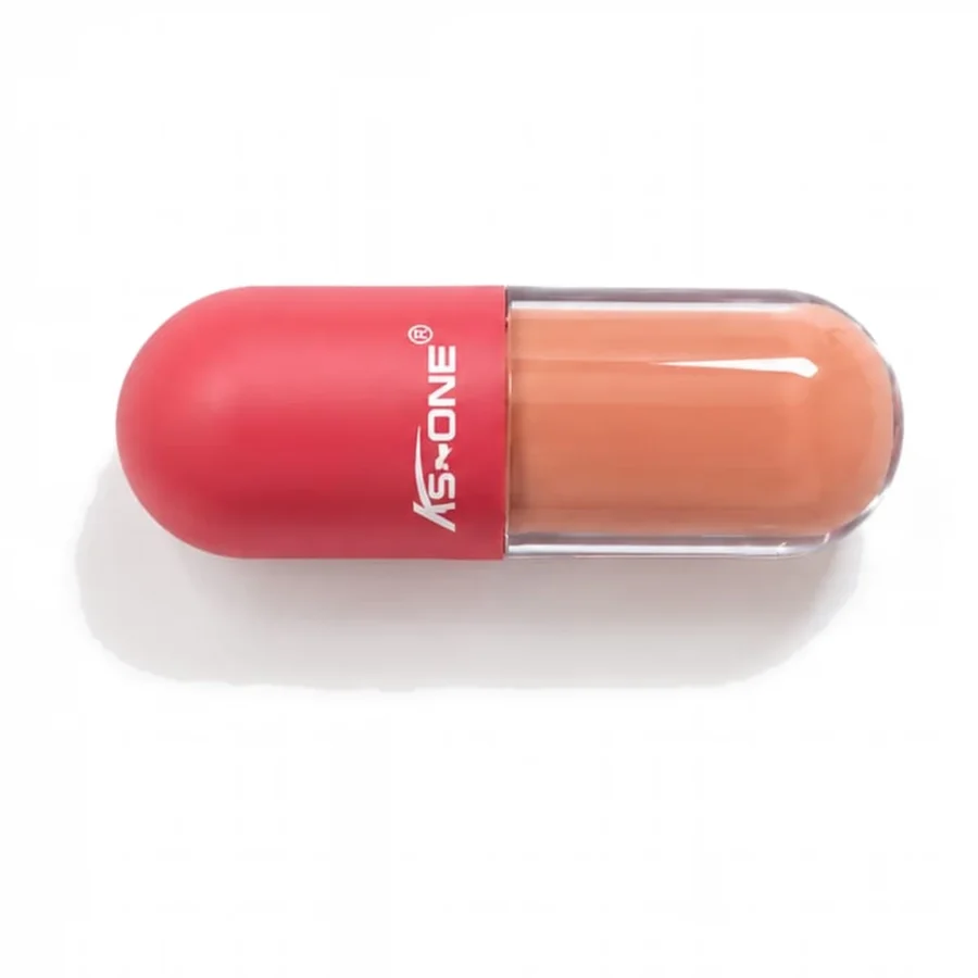 Capsule matte lip gloss in warm nude