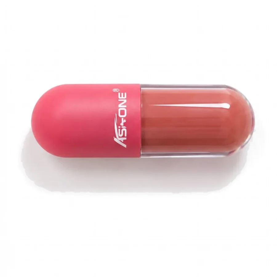Capsule matte lip gloss in dusty rose
