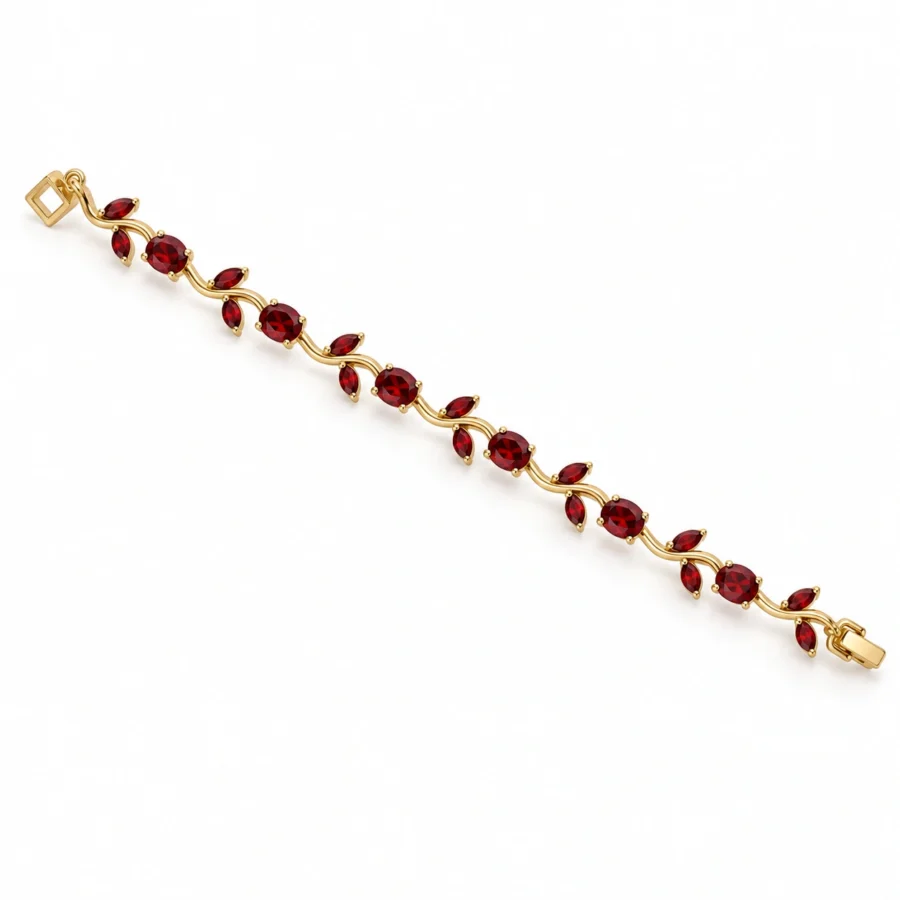 red-crystal-vine-bracelet