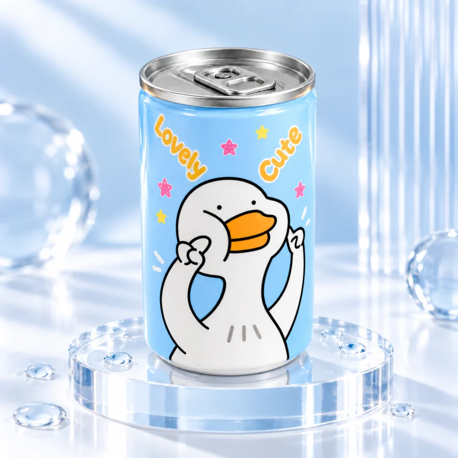 Blue Duck Mini Can Wet Wipes premium advertising image